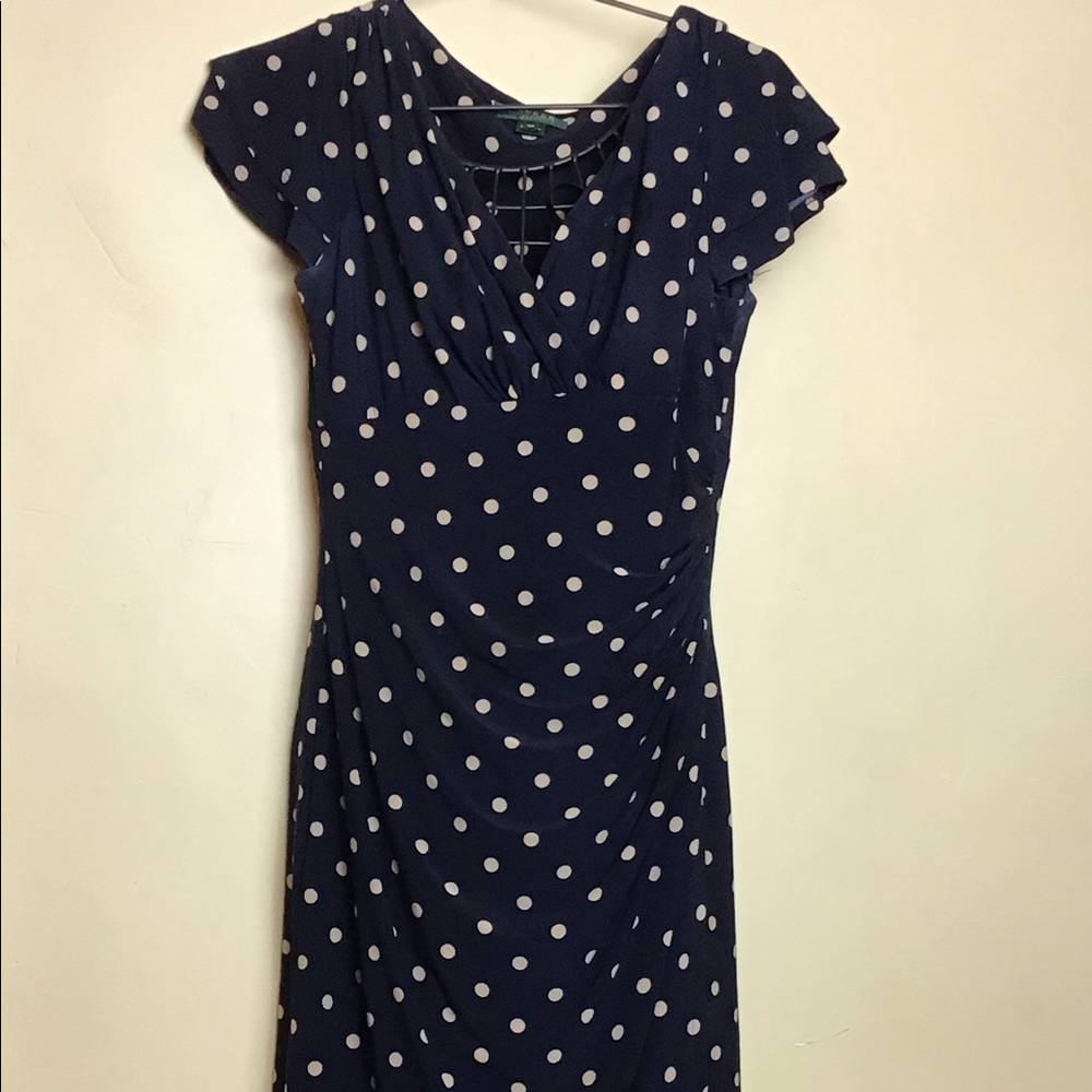 RALPH LAUREN POLKA DOT DRESS